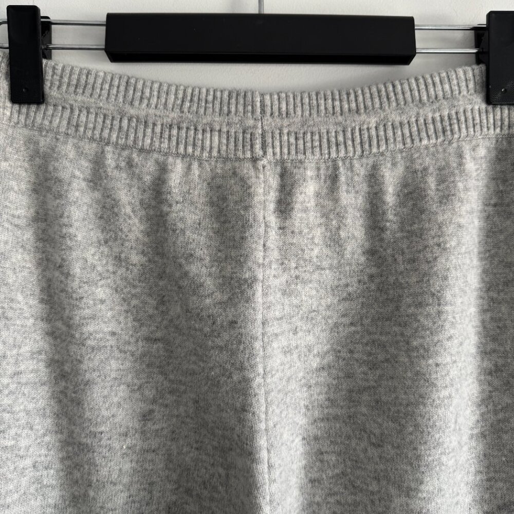 Qi Cashmere Women's Pants-Joggers Sequim sides in Gray, Size S - Picture 7 of 16